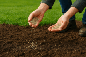 Quand et comment semer la pelouse de son jardin ? avec mes jardiniers