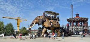 Eléphant et les machines de l'ile à Nantes